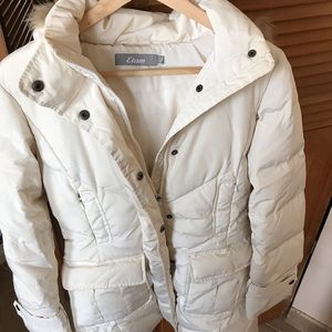 Off white down jacket
